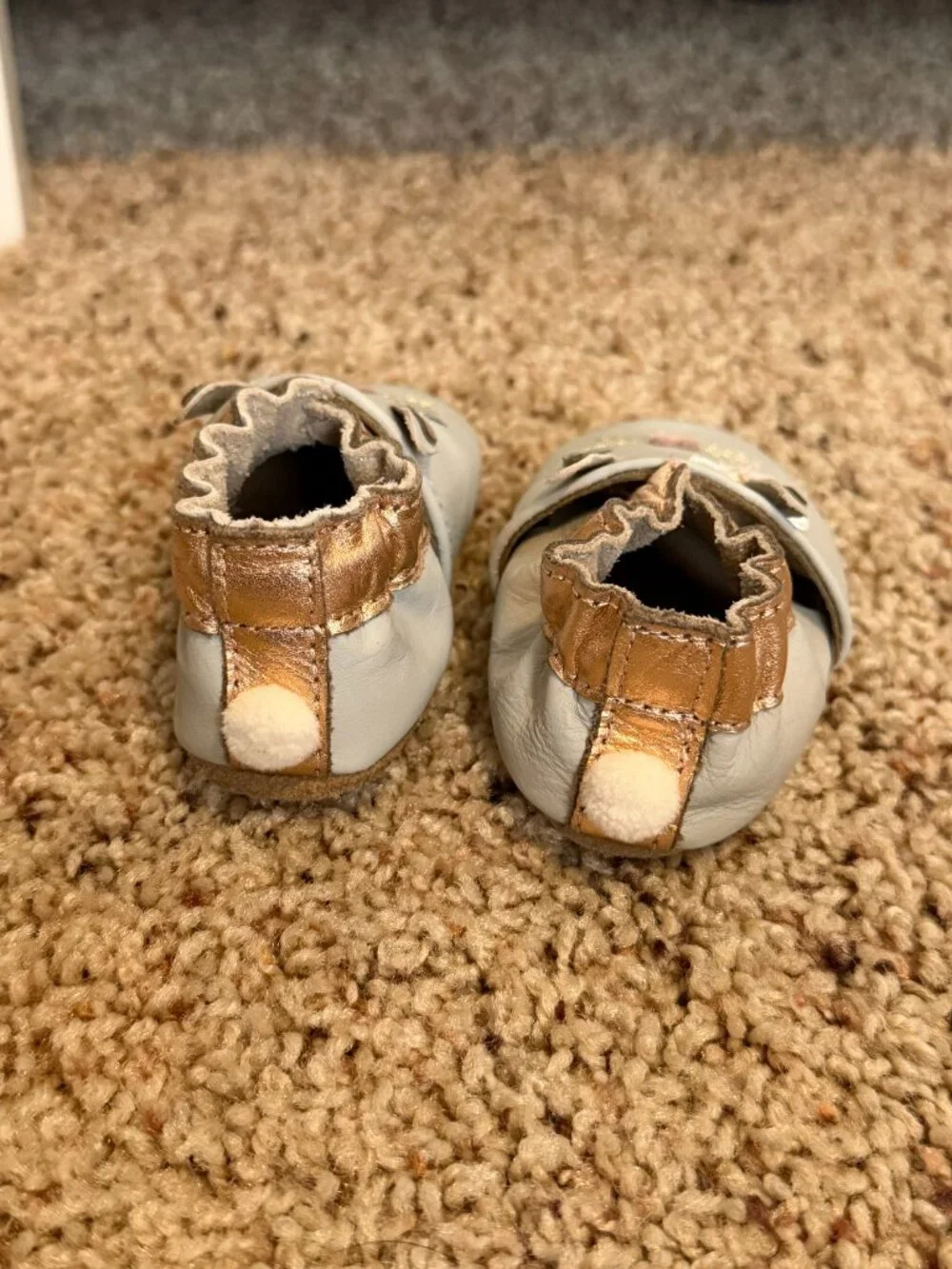 Some Bunny Loves Me Baby Booties 3-6 Months Suede Booties Easter Bunny Shoes
